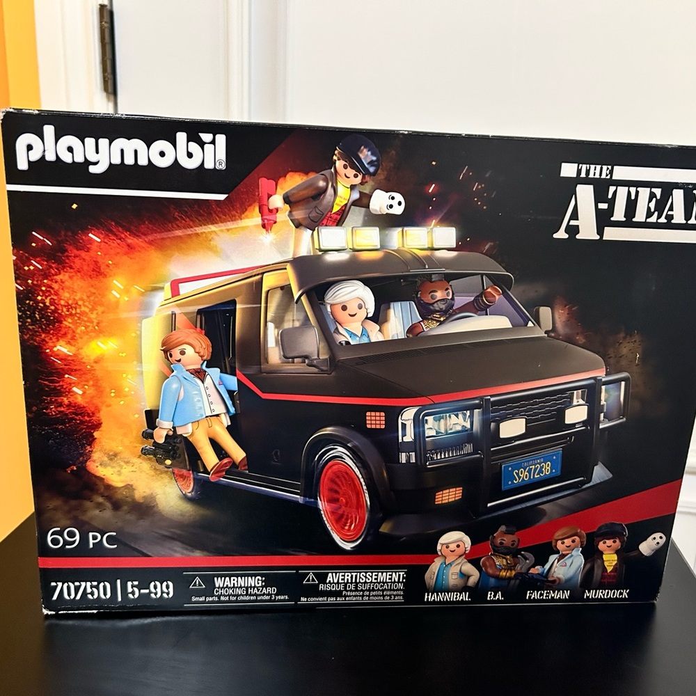 The A-Team - The A-Team Van Building Set by Playmobil